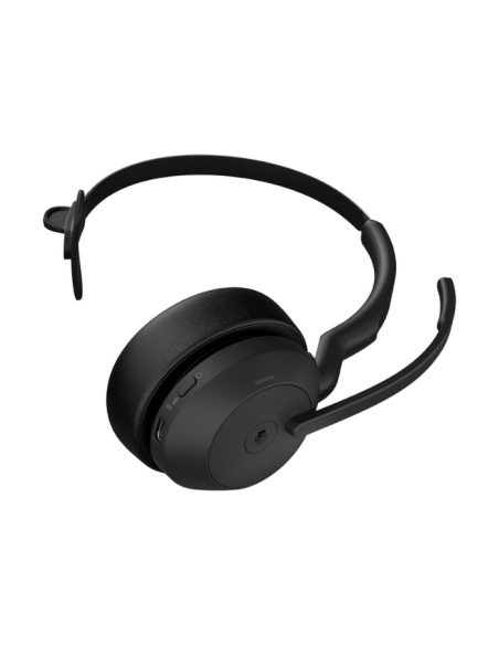 Jabra Evolve2 55 Mono Link380a Ms Kablosuz Kulak Üstü Kulaklık - Uzman Teknoloji