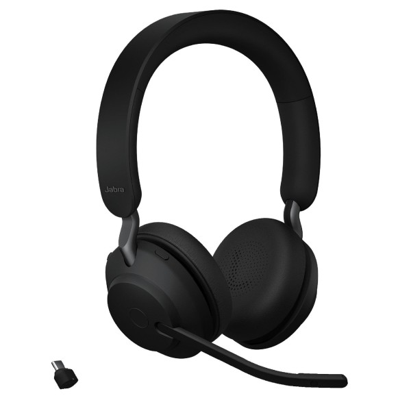 Jabra Evolve2 65 Duo Siyah (USB-C) Kulak Üstü Kulaklık - Uzman Teknoloji