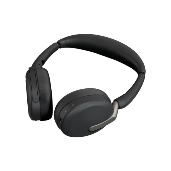 Jabra Evolve2 65 Flex Duo USB-C MS Kablosuz Şarjlı Kulak Üstü Kulaklık - Uzman Teknoloji