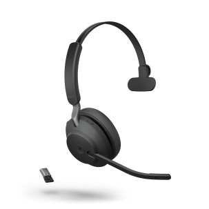 Jabra Evolve2 65 Mono (USB-A) Siyah Ofis Kulaklığı - Uzman Teknoloji 2