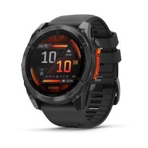 Garmin Fenix 8 – 51 mm AMOLED Slate Gri, Siyah Silikon Kayışlı - Uzman Teknoloji