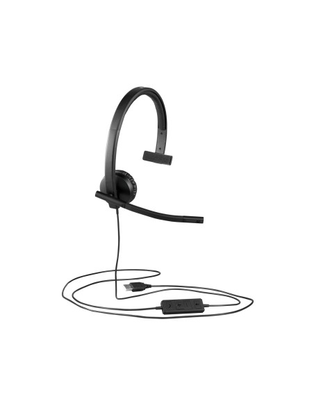 Logitech H570E Mono Mikrofonlu Kulak Üstü Kulaklık - Uzman Teknoloji