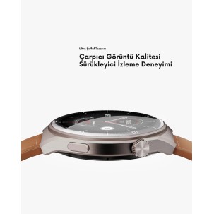 AUKEY SW-2U 2 Ultra Deri Kayış Akıllı Saat - Uzman Teknoloji 2