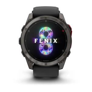 Garmin Fenix 8 - 51 mm Microled Sapphire Karbon Gri DLC Titanyum Siyah/Çakıl Grisi Silikon Kayışlı - Uzman Teknoloji 2